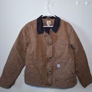 Discontinued Carhartt Brown Quilted Jacket